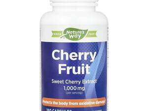 Вишня 1000 мг Nature's Way Cherry Fruit Sweet Cherry Extract 180 капсул