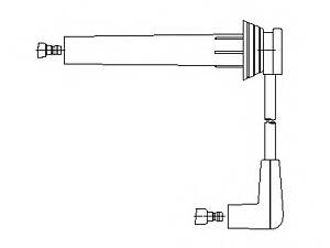 Высоковольтный провод зажигания для моделей: MINI (COOPER, CABRIO)