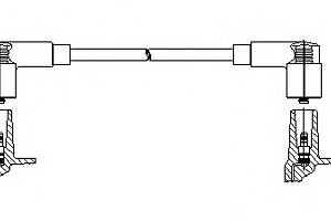 Высоковольтный провод зажигания для моделей: VOLKSWAGEN (TRANSPORTER, TRANSPORTER,TRANSPORTER)