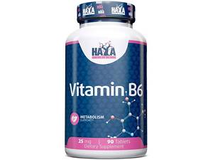 Витамин В6 Haya Labs Vitamin B6 25 mg 90tabl