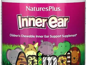 Вітаміни для дітей Nature's Inner Ear Children's Chewable 90 жув таб вишня