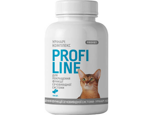 Вітаміни для котів ProVET Уринары для покращення функції сечовидільної системи 180 таблеток (4823082431670) - Фото 1