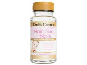 Витамины для волос кожи и ногтей Earths Creation Hair, Skin & Nails 60 tabs