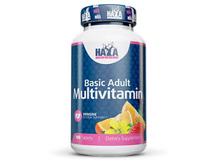 Вітаміни та мінерали Haya Labs Basic Adult Multivitamin 100 tabl