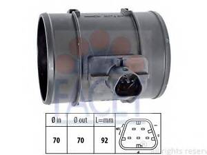 Витратомір повітря Opel Astra 1.3-1.7 iCDTI 09-> FACET 101465 на OPEL ASTRA J Sports Tourer