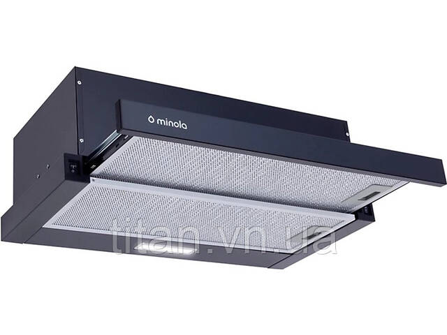 Витяжка Minola HTL 6214 BL 700 LED (телескопічна) - Фото 4
