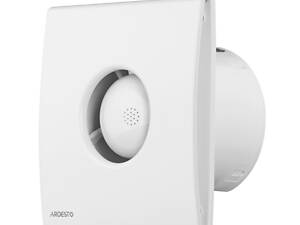 Витяжний вентилятор ARDESTO BFC-120W 20 Вт, 120 м3/г, 2300 об./хв., 33 дБ, білий (BFC-120W)