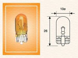 W5W 12A Лампа розжарювання (12V W5W)