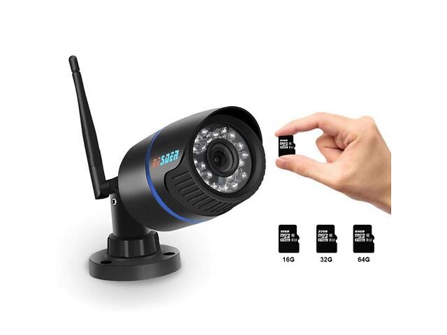 Wifi камера видеонаблюдения беспроводная уличная Besder JW201, 2 Мегапикселя, HD 1080P, SD до 64 Гб - Фото 4