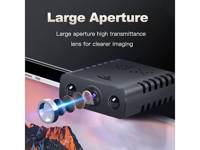 Wifi мини камера без аккумулятора с подсветкой и записью 640х480 Nectronix XDY640, приложение YsxLite - Фото 6