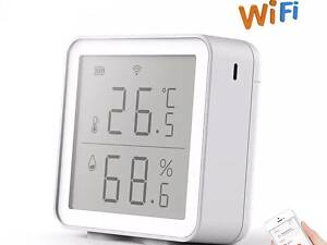 Wifi термометр гігрометр кімнатний з датчиком температури і вологості Nectronix TRD02-01A, додаток Tuya для Android і IOS