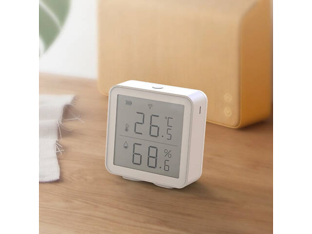 Wifi термометр гігрометр кімнатний з датчиком температури і вологості Nectronix TRD02-01A, додаток Tuya для Android і IOS - Фото 6