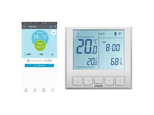 WiFi термостат для котла - терморегулятор з LCD дисплеєм POER PTC20