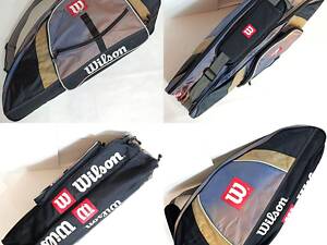 Wilson большая теннисная сумка на 5-6 ракеток в отличном состоянии!