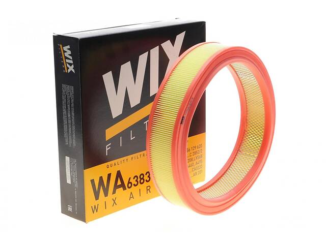 WIX FILTERS WA6383 Воздушный фильтр Audi 100/80 1.6-2.1 i 76-94/VW Passat 1.3-1.9 i 73-88/Polo 09-1.3 75-94 - Фото 2