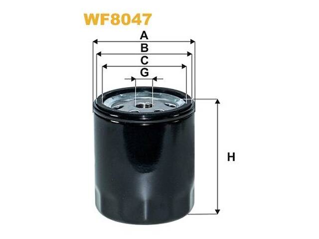WIX FILTERS WF8047 Фільтр паливний MB T2/LN1 2.0D-3.0D OM616 86-89