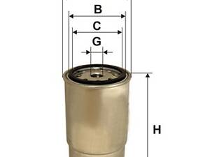 WIX FILTERS WF8305 Фильтр топливный Hyundai Santa Fe/Elantra 2.0 CRDI 01-06