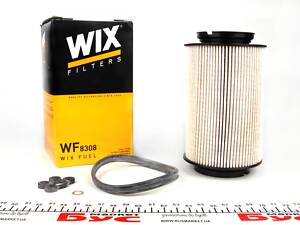WIX FILTERS WF8308 Фильтр топливный VW Caddy 1.9TDI-2.0SDI (5 болтов)