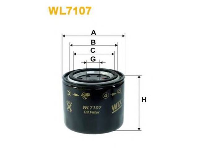 Wix Filters WL7107. Фильтр масла