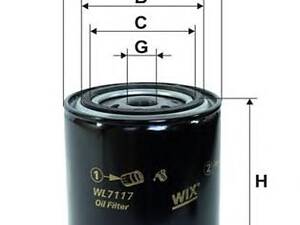 Wix Filters WL7117. Фильтр масла