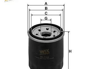 WIX FILTERS WL7134 Фильтр масляный Honda Accord/Civic 89-