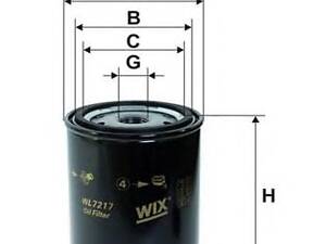 Wix Filters WL7217. Фільтр оливи