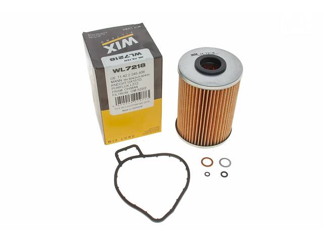 WIX FILTERS WL7218 Фільтр масляний BMW 3 (E36) 318TDS 95-00 (M41) - Фото 4