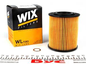 WIX FILTERS WL7283 Фильтр масляный BMW 3 (E46)/5 (E39)/7 (E38)/X5 (E53) 3.0D (M57) 94-07