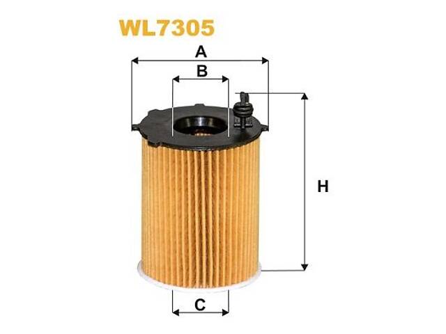 WIX FILTERS WL7305 Фільтр масляний Fiat Scudo/Citroen Berlingo 1.6JTD/HDI 07-