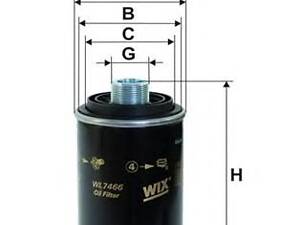 Wix Filters WL7466. Фільтр оливи