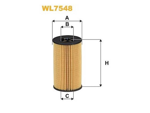 WIX FILTERS WL7548 Масляный фильтр Land Rover Discovery Sport 2.0 D 14- - Фото 1
