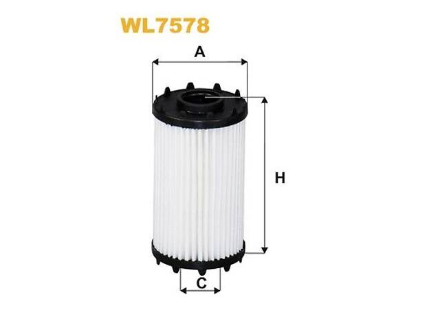 WIX FILTERS WL7578 Масляный фильтр Audi A4/A5 3.0 quattro 16-/VW Touareg 3.0TSI 18- - Фото 1