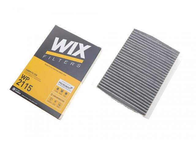 WIX FILTERS WP2115 Фильтр салона Fiat 500L/500X 12-/Jeep Compass 17-/Renegade 14- (угольный) - Фото 2
