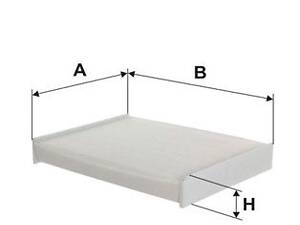 WIX FILTERS WP2124 Салонный фильтр Renault Megane/Scenic/Kadjar 15-/Kangoo/MB Citan/T-class (W420) 21-/Nissan Qashqai 14-