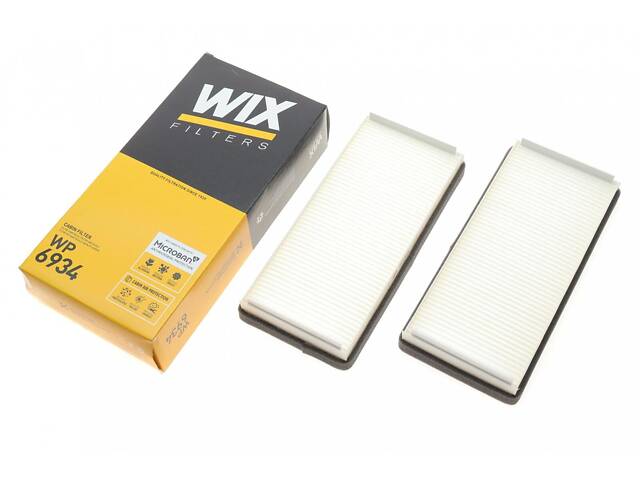 WIX FILTERS WP6934 Фільтр салону MB E-class (W210) 95-03/S-class (W220) 98-05 (к-кт 2 шт.) - Фото 2