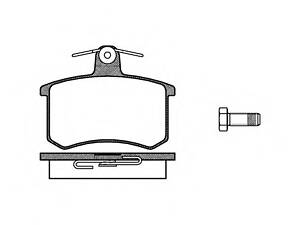 WOKING P0353.00. Колодки тормозные диск. задн. (пр-во Remsa) Audi 80, 100 (P0353.00) WOKING