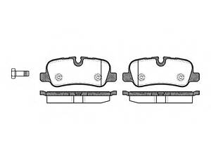 WOKING P10593.00. Гальмівні колодки discovery/range rover III/sport 2.7 - 5.002-