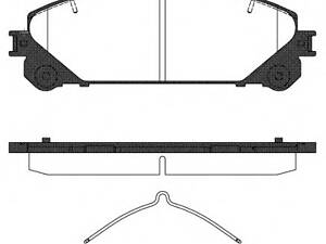 WOKING P12123.00. Тормозные колодки