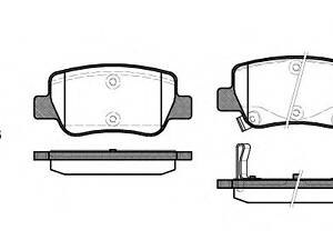 WOKING P15033.02. Колодки гальмівний диск. задн. (пр-во Remsa) Toyota Avensis 08>18 (P15033.02) WOKING
