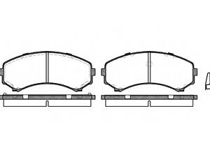 WOKING P2963.00 Колодки гальмівний диск. перед. (пр-во Remsa) Mitsubishi Grandis 2.0 03-, Mitsubishi Grandis 2.4 03- (P29