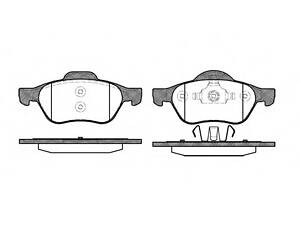 WOKING P8623.00. Колодки тормозные. перед. (пр-во Remsa) Renault Megane II Scenic II Laguna II III (P8623.00) WOKIN