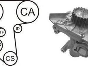 WPK-185701 Насос охолоджуючої рідини + комплект зубчатого ременя AIRTEX WPK185701 на CITROËN XSARA PICASSO (N68)