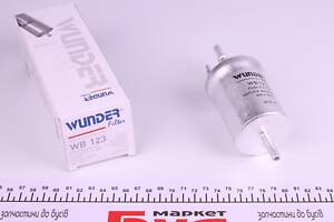 WUNDER FILTER WB 123 Фільтр паливний VW Caddy 1.6 BiFuel/ 2.0 EcoFuel 04-