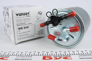 WUNDER FILTER WB 806 Фильтр топливный Dacia Logan 1.5DCI 05-