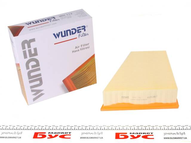 WUNDER FILTER WH 112 Фільтр повітряний Skoda Fabia/Roomster /VW Polo 1.4/1.9TDI 03-