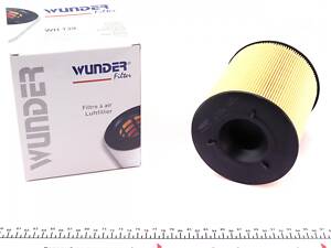 WUNDER FILTER WH 139 Фільтр повітряний Seat Ibiza 09-/ Skoda Fabia 10-14/Rapid 12-/VW Polo 09-