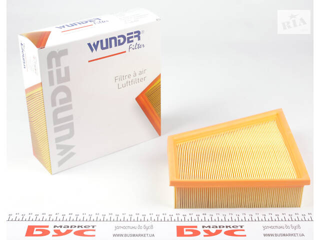 WUNDER FILTER WH 144 Фільтр повітряний Skoda Fabia/Roomster /VW Polo 1.2/1.4i 99-14