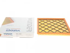 WUNDER FILTER WH 358 Фільтр повітряний Opel Astra H 1.6Turbo/1.7/1.9CDTI 04-