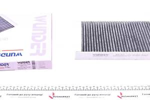 WUNDER FILTER WPK 113 Фільтр салону Audi A4/A6 1.6-4.2 97- (вугільний)