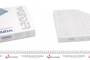 WUNDER FILTER WPK 121 Фільтр салону Audi A4/A6 1.8-4.2TFSI 07- (вугільний)